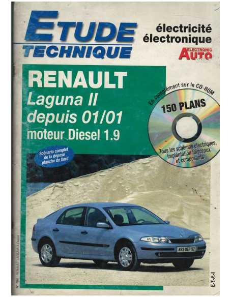 Revue Technique Electrique Renault Laguna II Diesel Depuis 01/2001 | AUTO VOLT 790 |