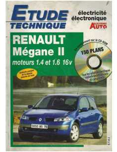 Revue Technique Electrique Renault Mégane II 1.4 et 1.6 16V | AUTO VOLT 808 |