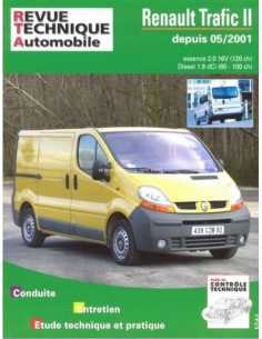 REVUE TRECHNIQUE RENAULT TRAFIC 2 PHASE 1 (2001 à 2006) - RTA 412 | 3176420312027 | 2
