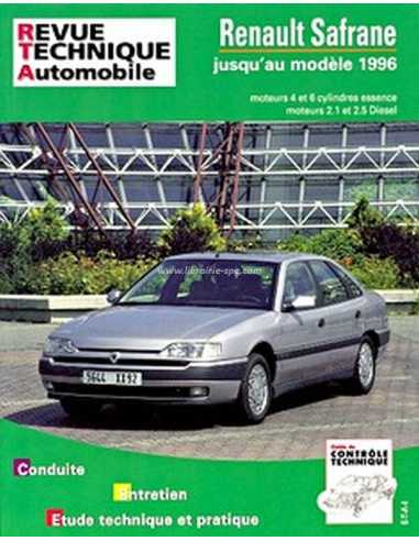 REVUE TECHNIQUE RENAULT SAFRANE PHASE 2 (1996 à 2000) - RTA 722 | 9782726872215 |