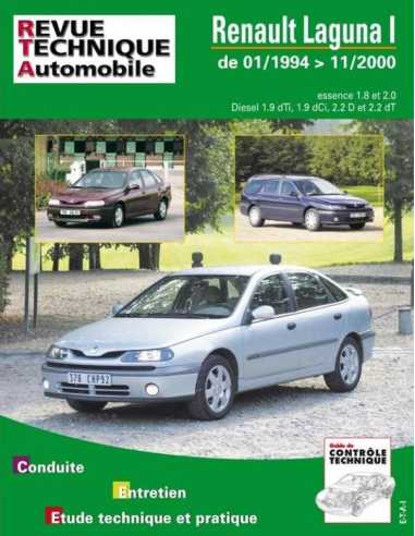 REVUE TECHNIQUE RENAULT LAGUNA 1 (1994 à 2000) - RTA 123 | 9782726812310 |