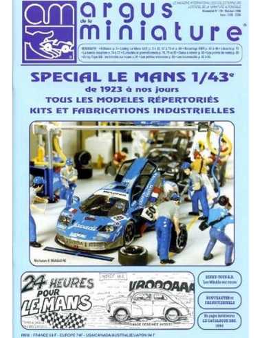 Argus de la miniature N°179 « LE MANS (1923-1995) - Mai/Juin 1996» | ARGUS MINIATURES 179 |