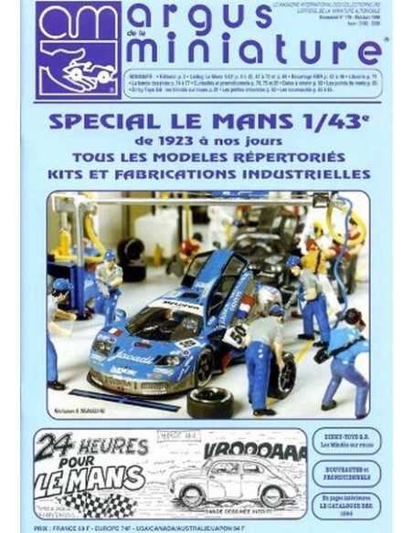Argus de la miniature N°179 « LE MANS (1923-1995) - Mai/Juin 1996» | ARGUS MINIATURES 179 |