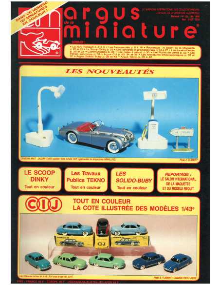 Argus de la miniature N°125 « Les Nouveautés - Mai 1990» | ARGUS MINIATURES 125 |