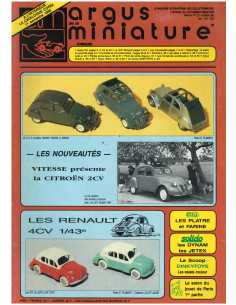 Argus de la miniature N°122 « 4cv Renault - Fev 1990» | ARGUS MINIATURES 122 |