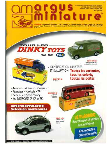 Argus de la miniature N°231 «DINKY TOYS GB Vol.4» Juil/Sept 2005 | ARGUS MINIATURES 231 |