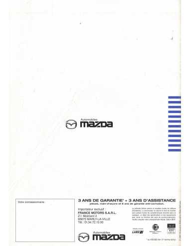 Brochure MAZDA 626 LTX/GTX (1998) | MAZ20 |