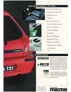 Dépliant MAZDA 121 (1996) | MAZ29 | 2