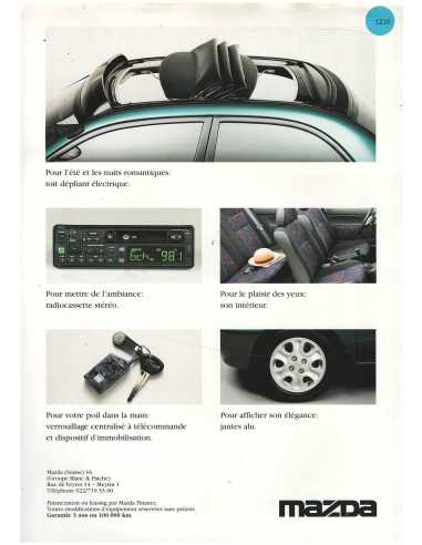 Dépliant MAZDA 121 Moskito | MAZ30 |