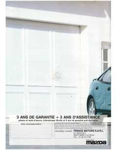 Brochure MAZDA 323 1.5 DACT 16v (1999) | MAZ37 | 2