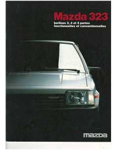 Brochure MAZDA 323 Fonctionnelles et Conventionnelles (1984) | MAZ35 |