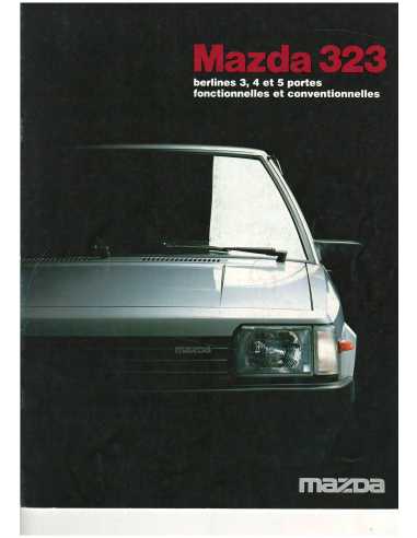 Brochure MAZDA 323 Fonctionnelles et Conventionnelles (1984) | MAZ35 |