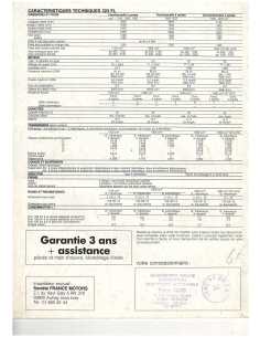 Brochure MAZDA 323 Fonctionnelles et Conventionnelles (1984) | MAZ35 | 2