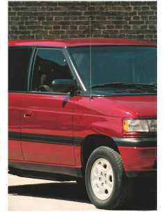 Brochure MAZDA MPV 3.0i V6 (1996) | MAZ39 | 2
