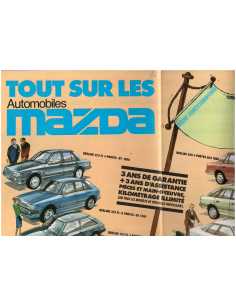 Affiche Tout sur les MAZDA (30 Modèles) | MAZ42 |