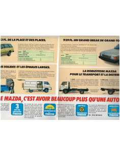 Affiche Tout sur les MAZDA (30 Modèles) | MAZ42 | 2