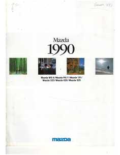 Brochure Gamme MAZDA 1990 | MAZ43 |