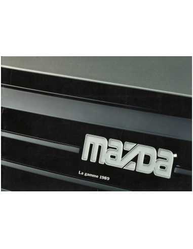 Brochure Gamme MAZDA 1989 | MAZ44 |