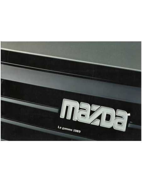 Brochure Gamme MAZDA 1989 | MAZ44 |