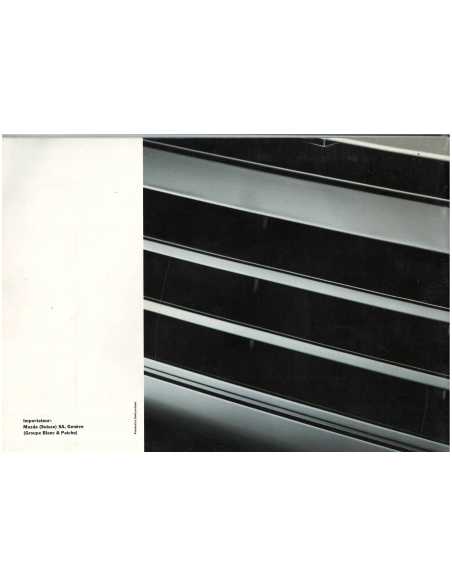 Brochure Gamme MAZDA 1989 | MAZ44 |
