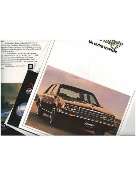 BUICK - Lot de Brochures (FR et GB) | BUI07 |