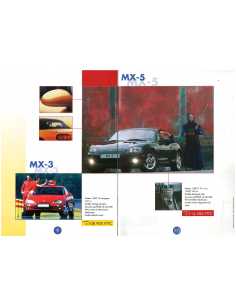 Brochure Gamme MAZDA 1998-99 | MAZ48 |