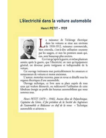 L'électricité dans la voiture automobile | 9782369651819 |