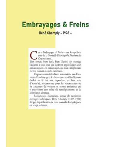 Embrayages et freins | 9782369651765 |