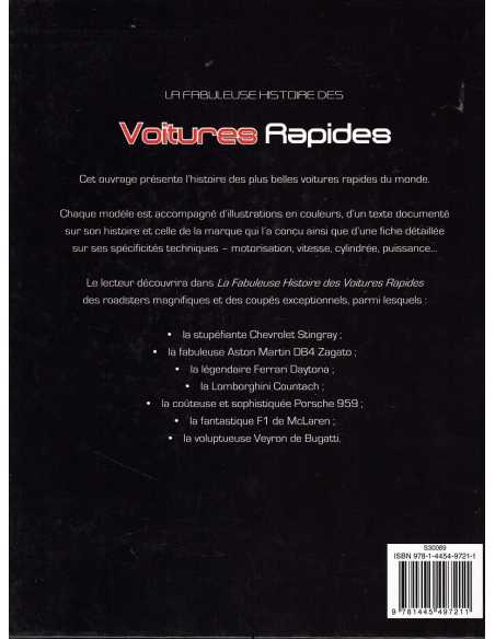 La fabuleuse histoire des voitures rapides | 9781445497211 |