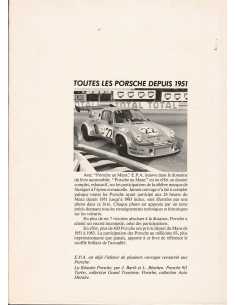 Porsche au Mans - Toutes les Porsche depuis 1951 | 9782851201805 | 2