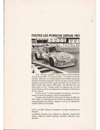 Porsche au Mans - Toutes les Porsche depuis 1951 | 9782851201805 |