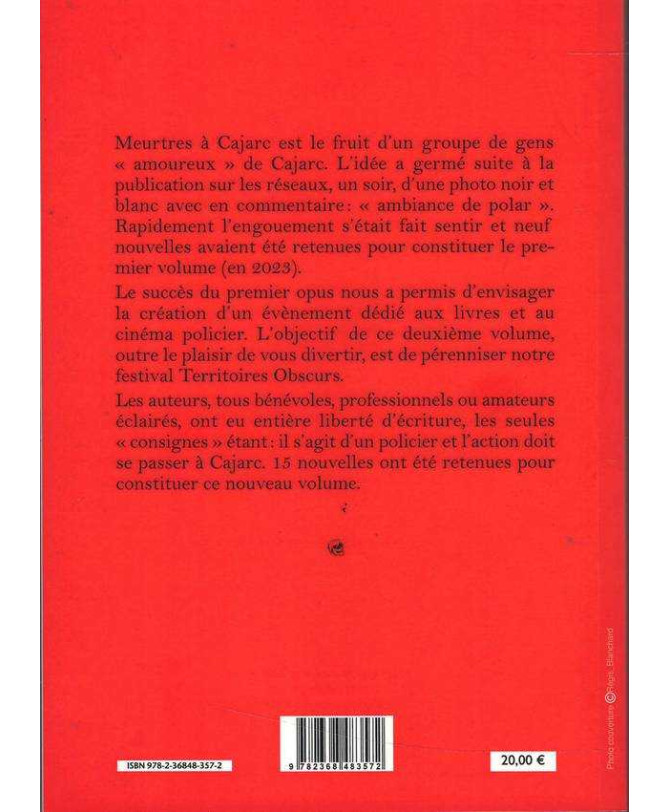 Meurtres à Cajarc. Vol. 2 Ed. Tertium | 9782368483572 |