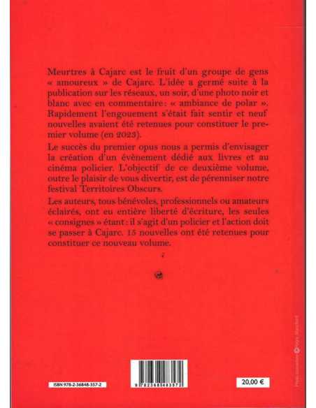 Meurtres à Cajarc. Vol. 2 Ed. Tertium | 9782368483572 |