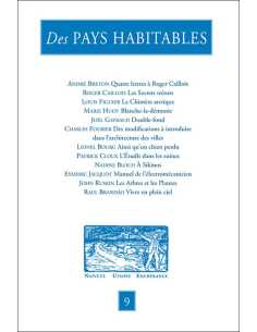 Des PAYS HABITABLES N°9 Naïveté - Utopie - Exubérance | 9782912753670 |