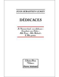 Dédicaces De Jean-Sébastien Lemey | 9782913751095 |