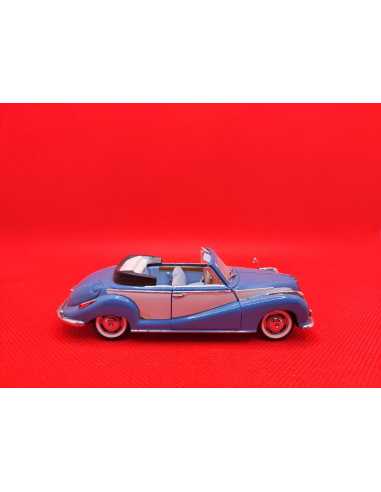 BMW 502 CABRIOLET BLEU DETAILCARS N°242 1/43° | BMW 502 Cabriolet Bleu de 1955 |