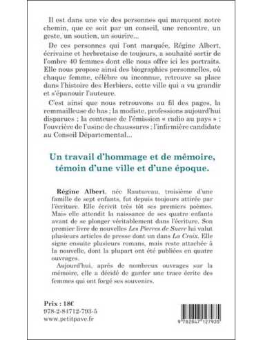 FEMMES DE MA MÉMOIRE - SORTEZ DE L'OMBRE...Ed. Petit Pavé | 9782847127935 |