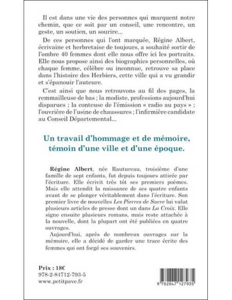 FEMMES DE MA MÉMOIRE - SORTEZ DE L'OMBRE...Ed. Petit Pavé | 9782847127935 |
