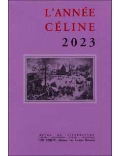 Année Céline 2023 Revue de littérature Ed. Du Lérot | 9782355481833 |