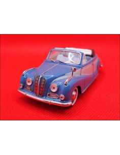BMW 502 CABRIOLET BLEU DETAILCARS N°242 1/43° | BMW 502 Cabriolet Bleu de 1955 |