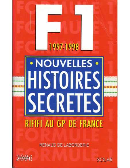 Formule 1 1997-1998 Nouvelles Histoires Secretes | 9782263027505 |