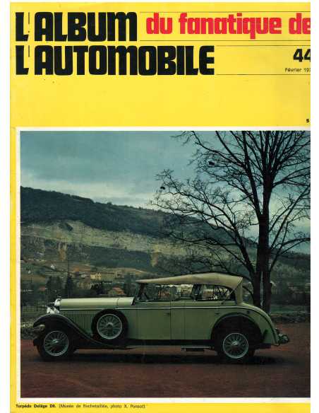 Album du Fanatique automobile N°44 | Album Fanatique N°44 |