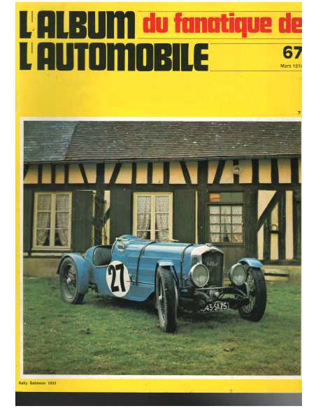 Album du Fanatique automobile N°67 - Dossier Lotus 14 Elite | Album Fanatique N°67 |