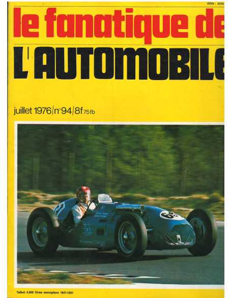 Album du Fanatique automobile N°94 - Dossier Delahaye 135 (5°partie) | Album Fanatique N°94 |