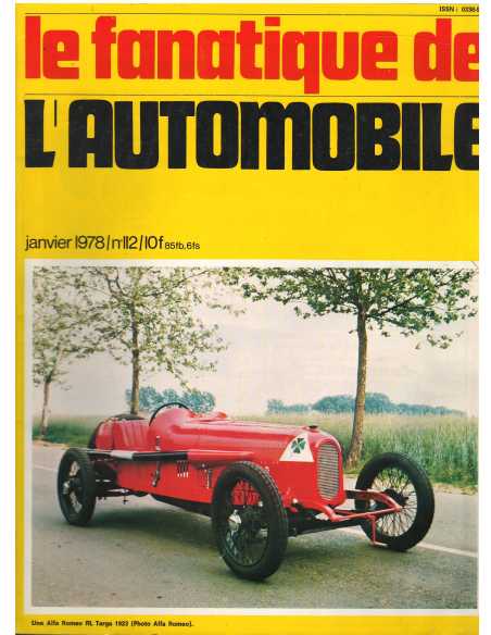 Album du Fanatique automobile N°112 - Delahaye 12 cylindres (1°partie) | Album Fanatique N°112 |