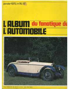 Album du Fanatique automobile N°76 - Dossier Omega Six (2°partie) | Album Fanatique N°76 |