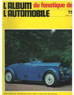 Album du Fanatique automobile N°73 - Dossier Martini / Sizaire et Naudin (1°partie) | Album Fanatique N°73 |