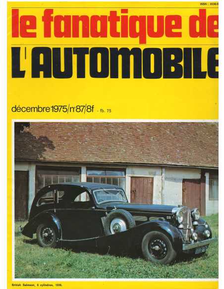 Album du Fanatique automobile N°87 - Dossier Serenissima (1°partie) | Album Fanatique N°87 |
