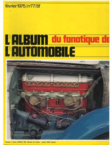 Album du Fanatique automobile N°77 - Dossier Ferrari Can-AM | Album Fanatique N°77 |