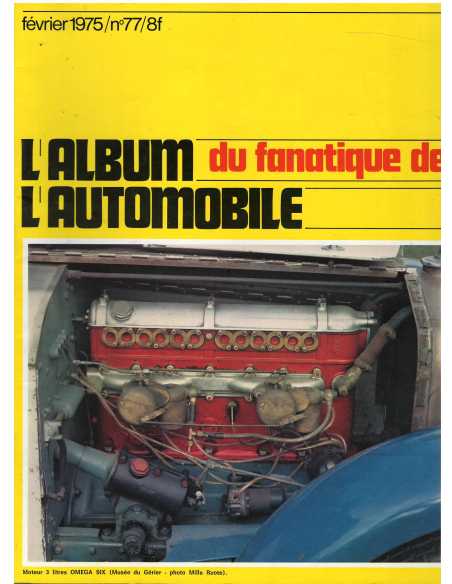 Album du Fanatique automobile N°77 - Dossier Ferrari Can-AM | Album Fanatique N°77 |